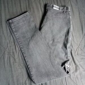 Vintage Rockies Denim Jeans High Rise Bareback Black 33/15